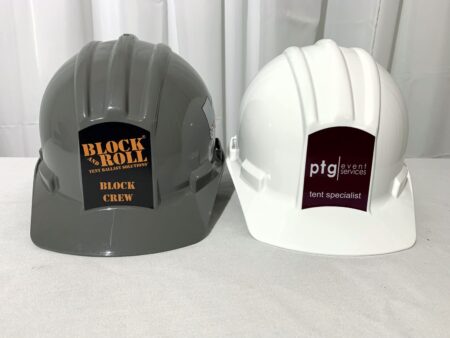 Hard Hat with Custom Decal - Add YOUR logo!