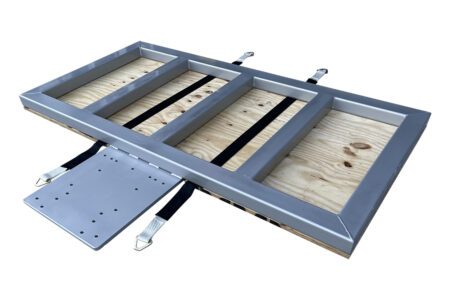 Heavy Duty Steel Block Plate for Large Structures (Double)