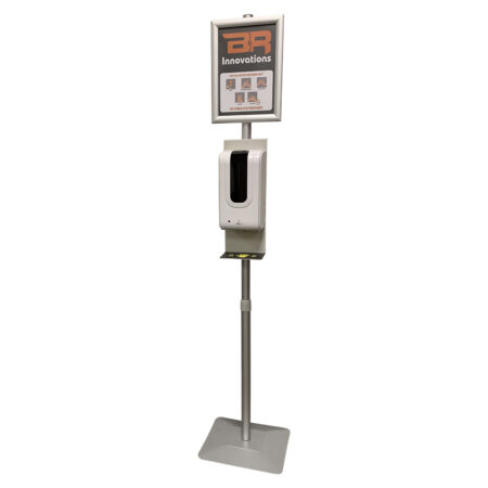 Automatic Touch free gel Hand Sanitizer Station (refillable with stand)