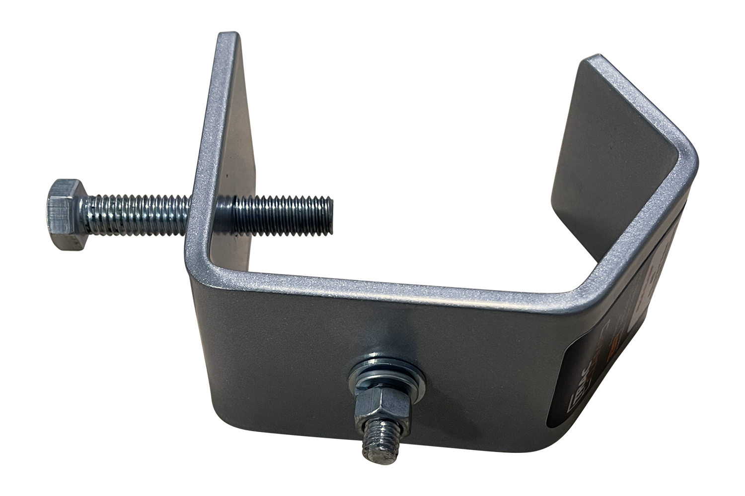 Lighting/Fire Extinguisher Clamp for Round Tent Pipe or Truss up to 4" - Image 4