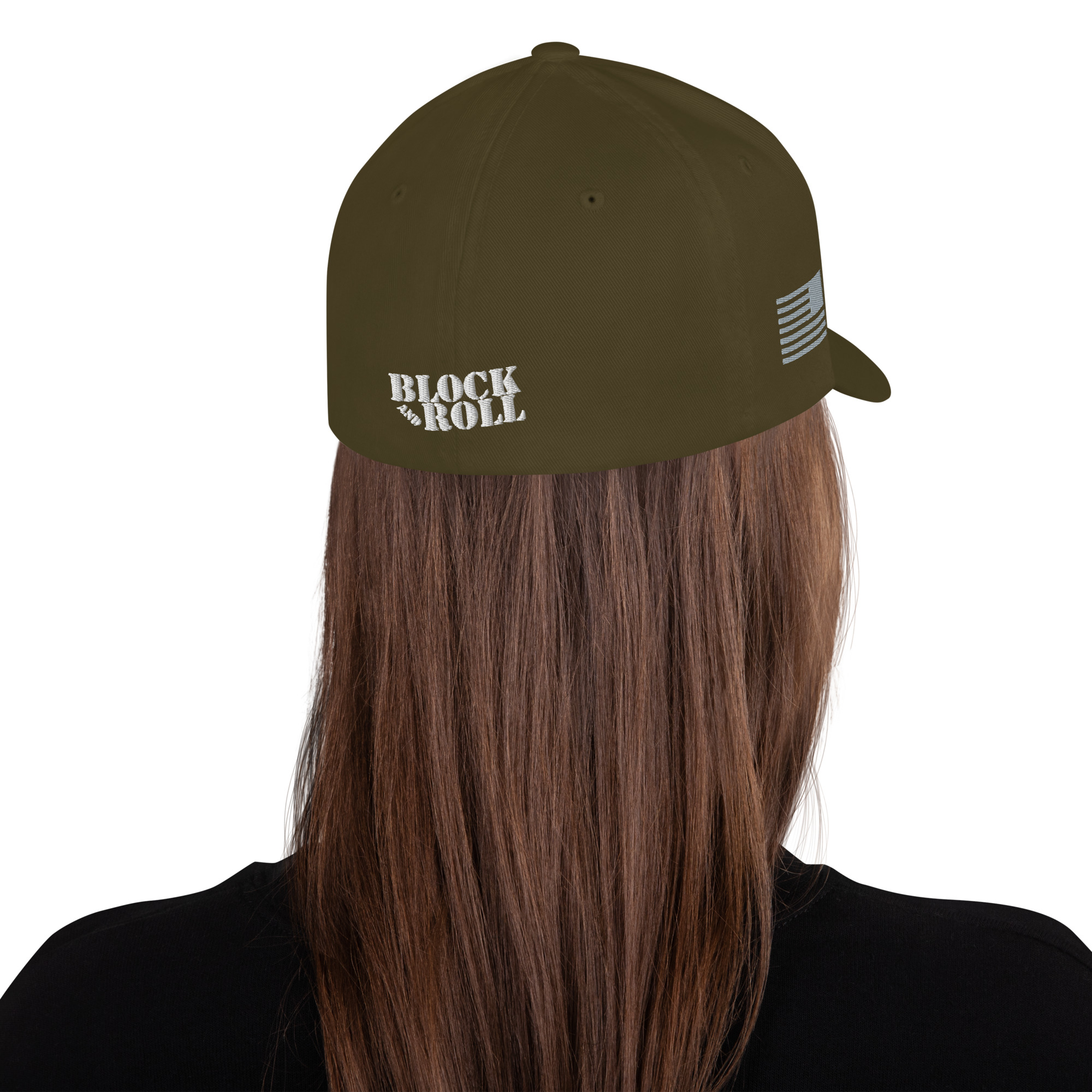 Block And Roll® "Block" Structured Twill Flex Fit Cap - Image 18
