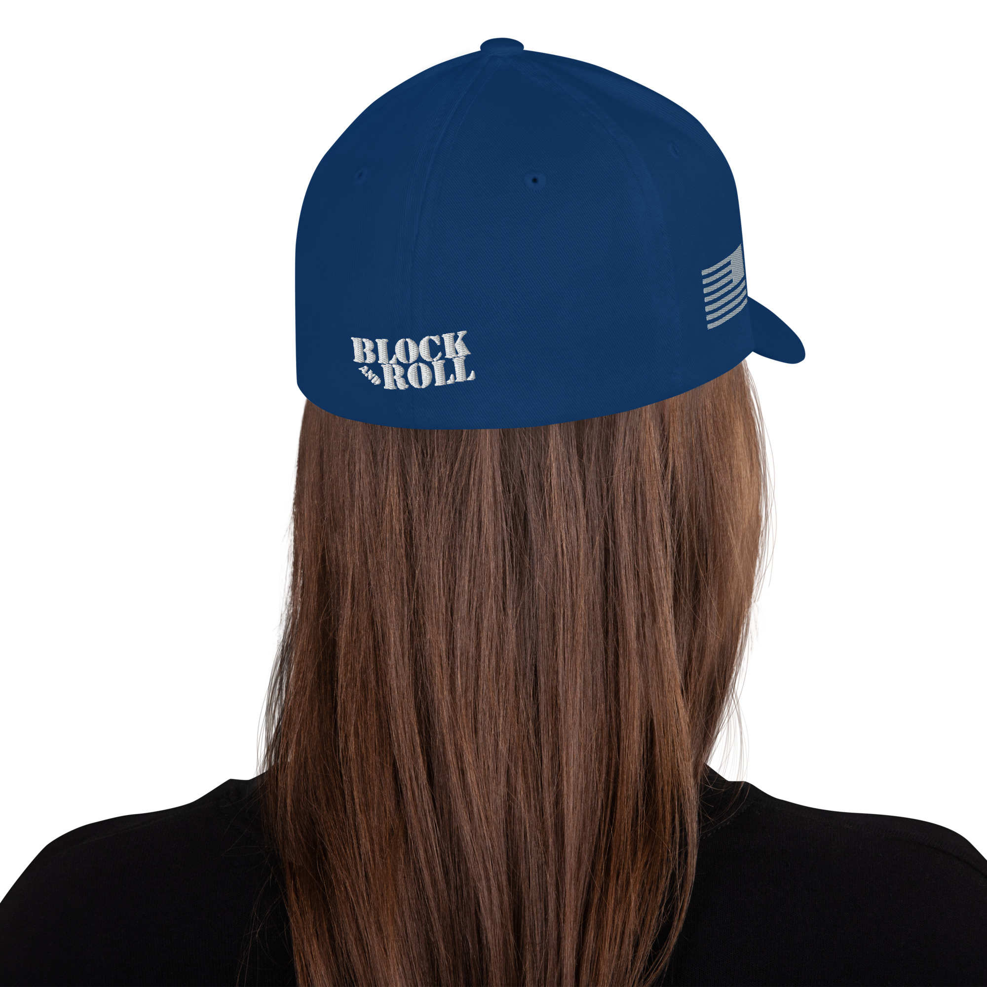 Block And Roll® "Block" Structured Twill Flex Fit Cap - Image 12