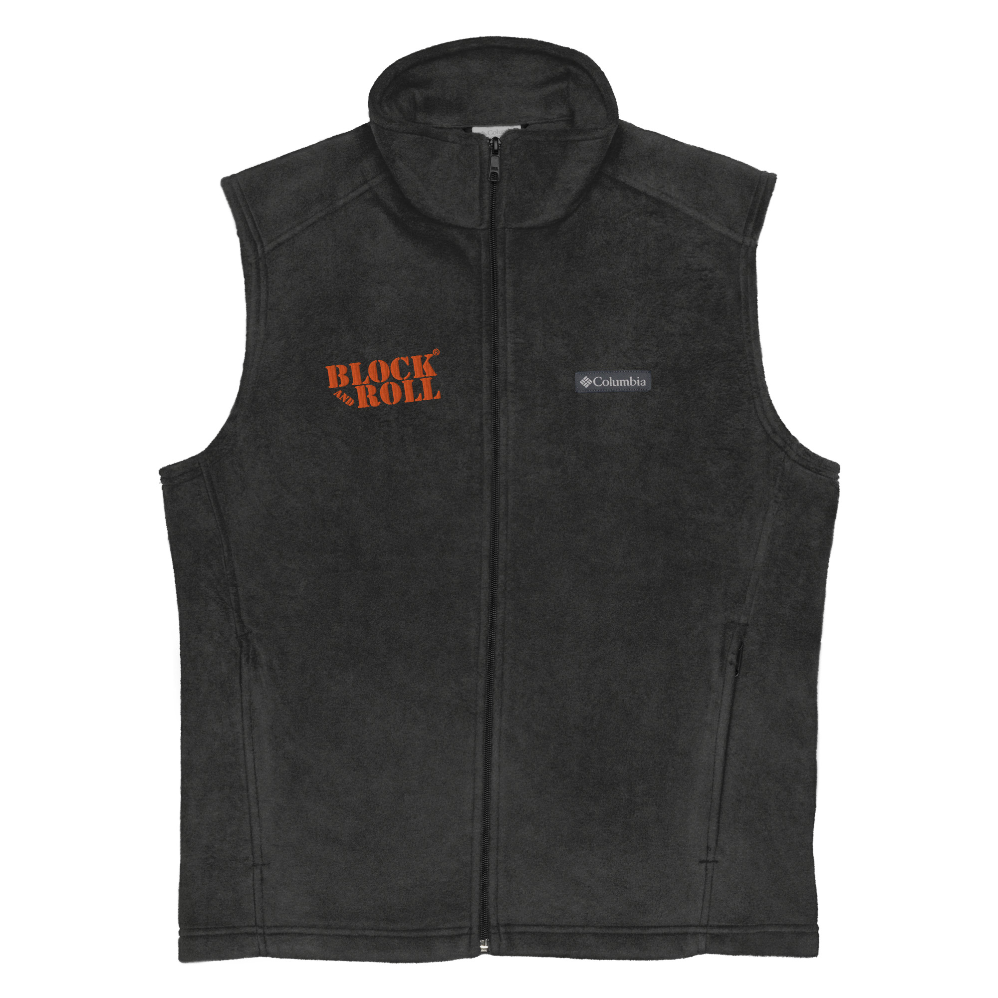 Block And Roll Men’s Columbia fleece vest - Image 2