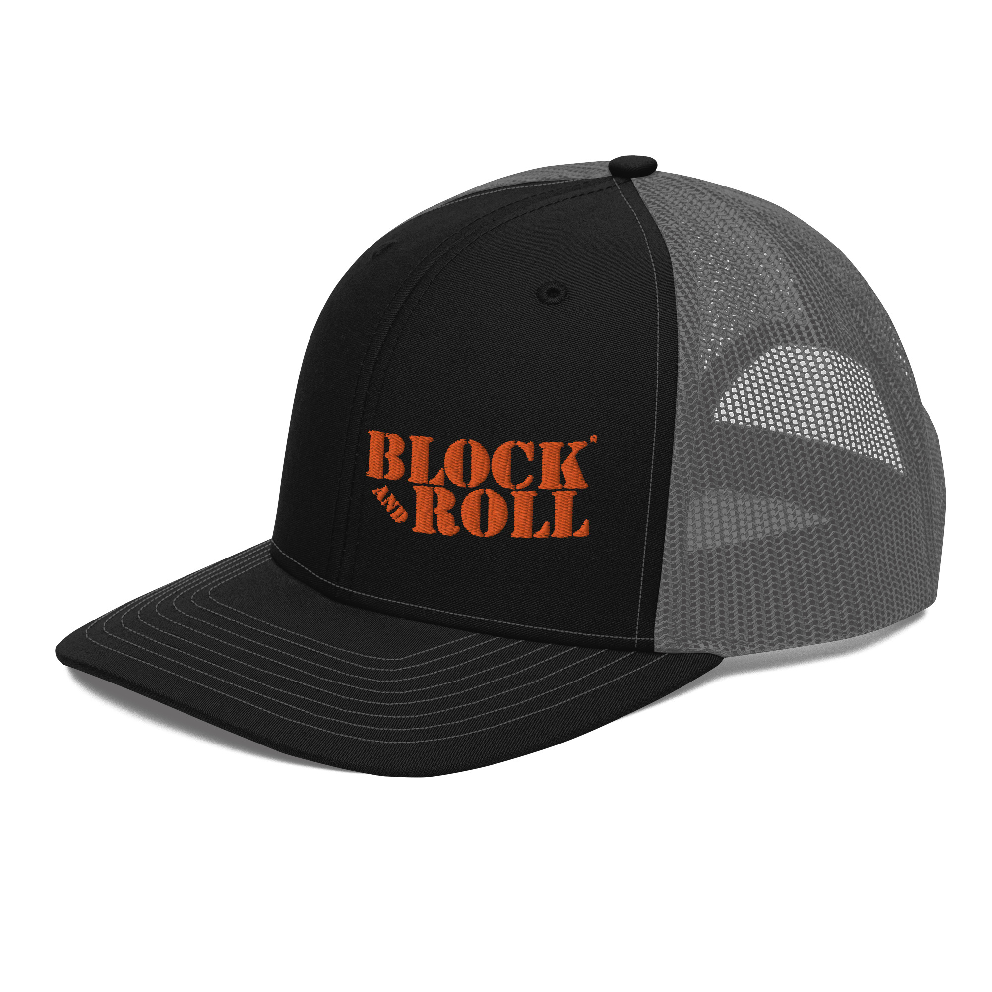 Block And Roll® Logo 112 Trucker Cap - Image 5