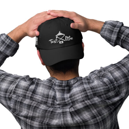 Tent Life™ Dad Hat - Black