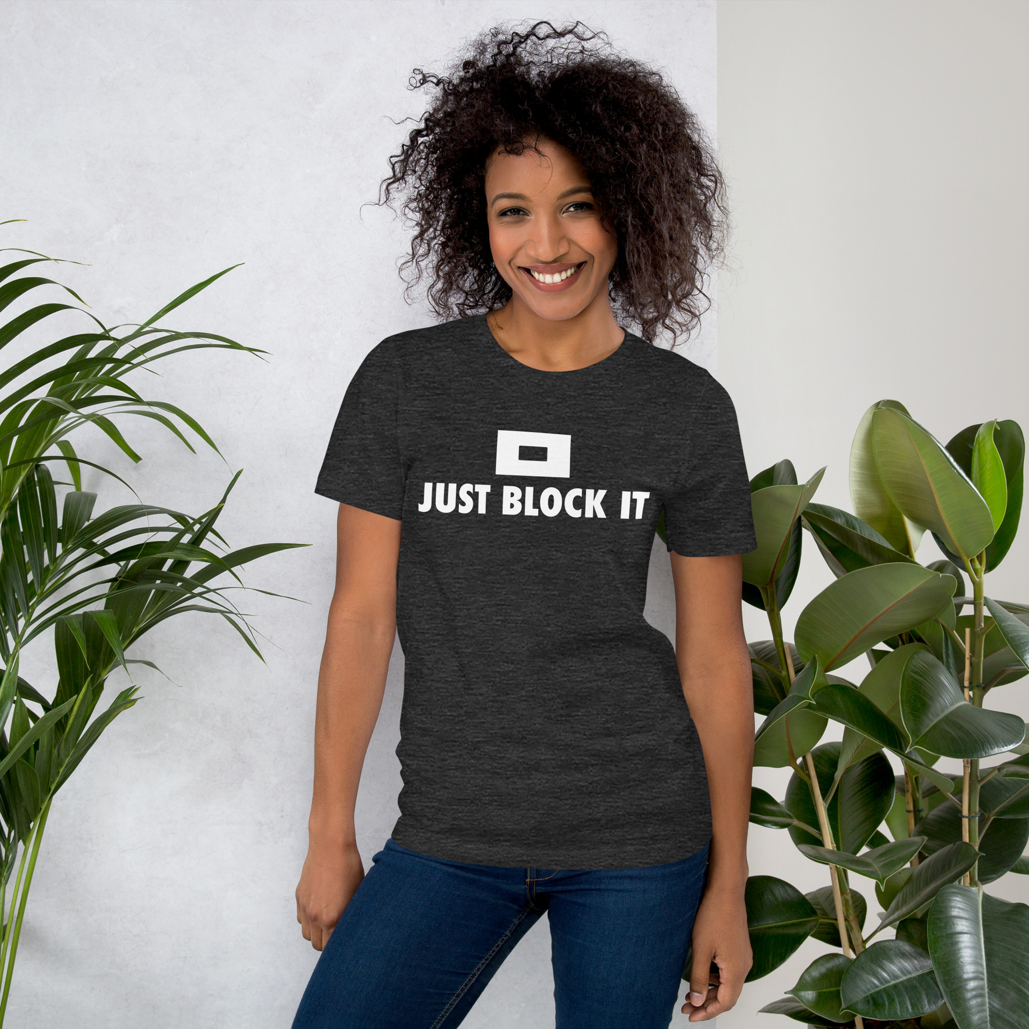 Just Block it Unisex t-shirt - Image 13