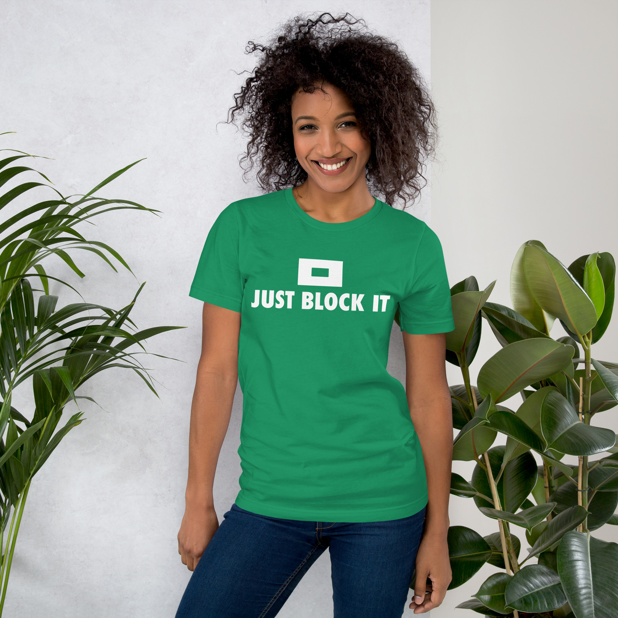 Just Block it Unisex t-shirt - Image 23