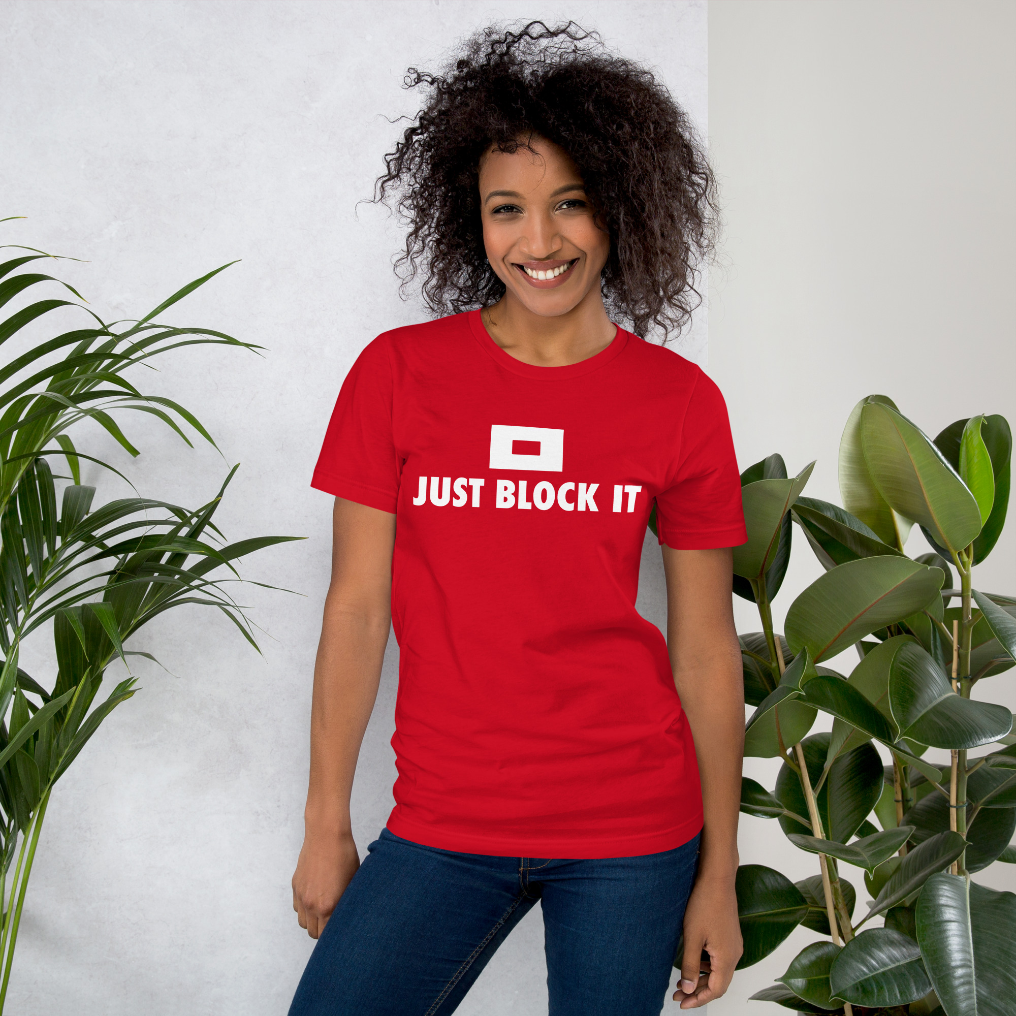 Just Block it Unisex t-shirt - Image 7