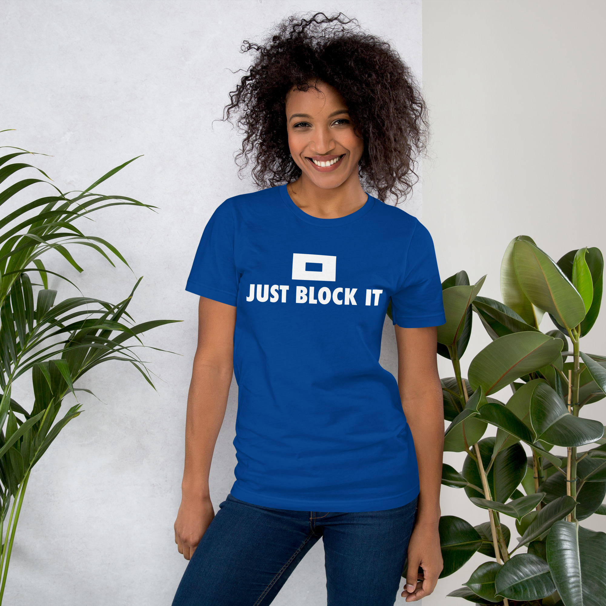 Just Block it Unisex t-shirt - Image 11