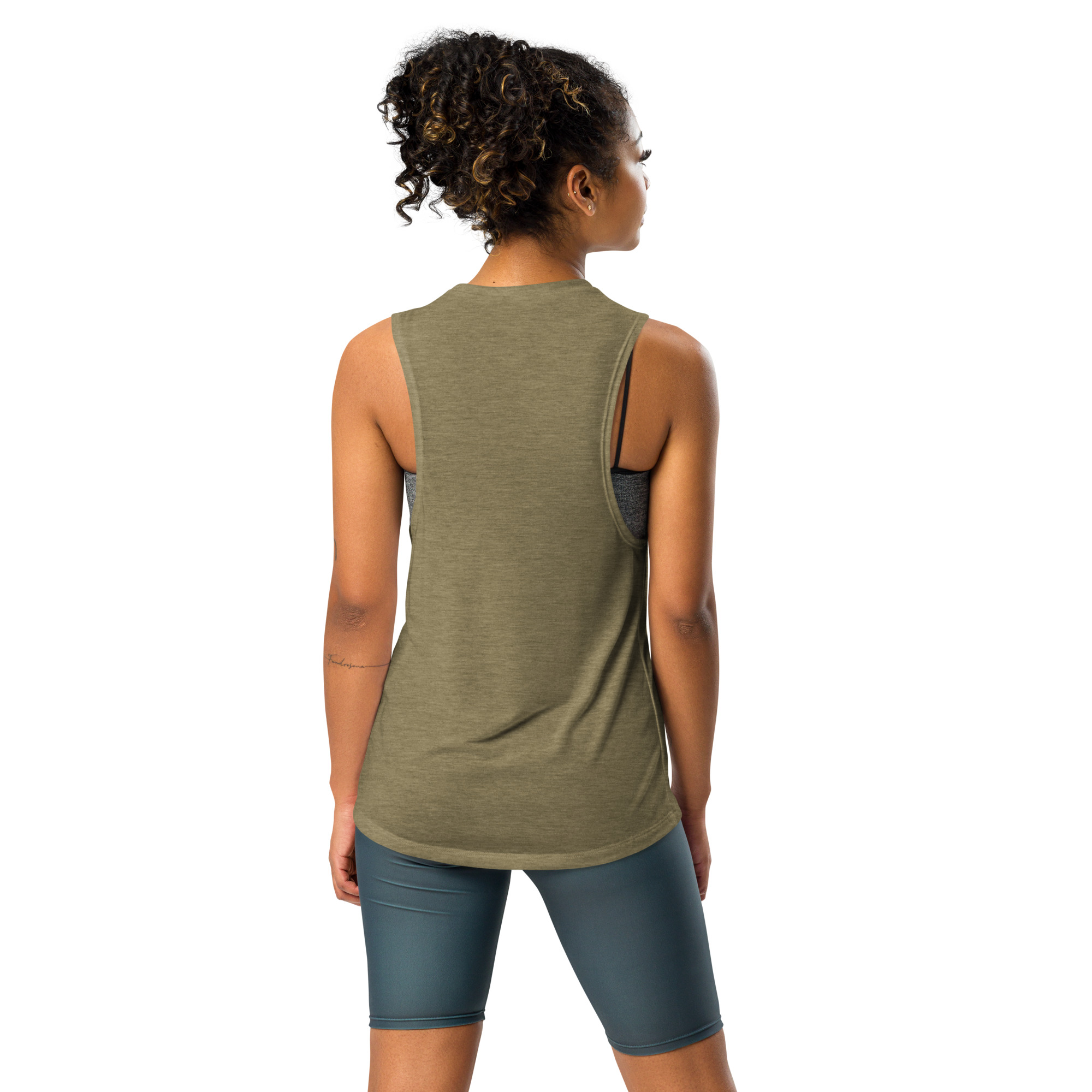 Just Block it Ladies’ Muscle Tank - Image 5