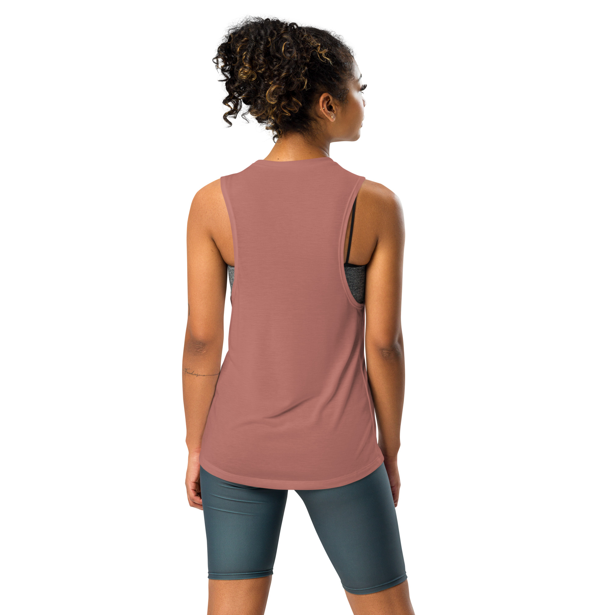 Just Block it Ladies’ Muscle Tank - Image 3