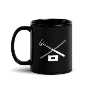 Black Glossy Mug - Image 2